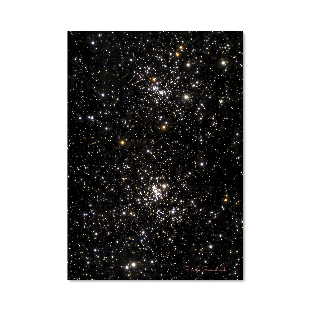 Poster Éblouissant Amas Stellaire